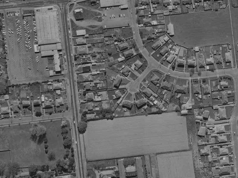 8 Tiora Place from the air, 1970-1974