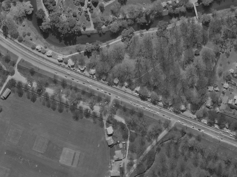 26 Riccarton Avenue from the air, 1970-1974