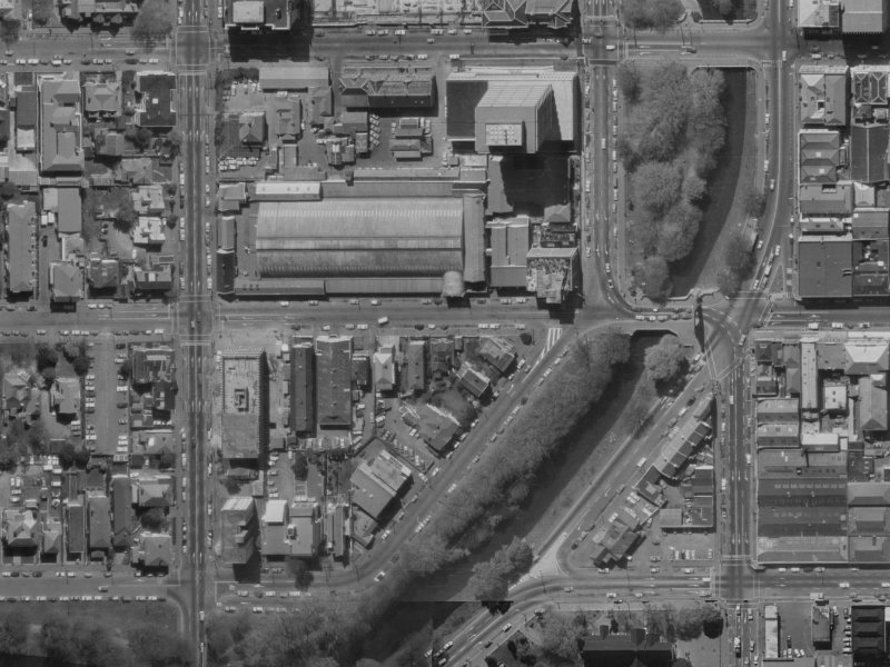 60 Cashel Street from the air, 1970-1974