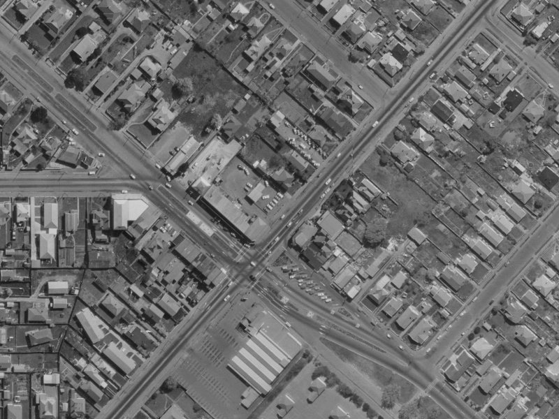 5A Buckleys Road from the air, 1970-1974