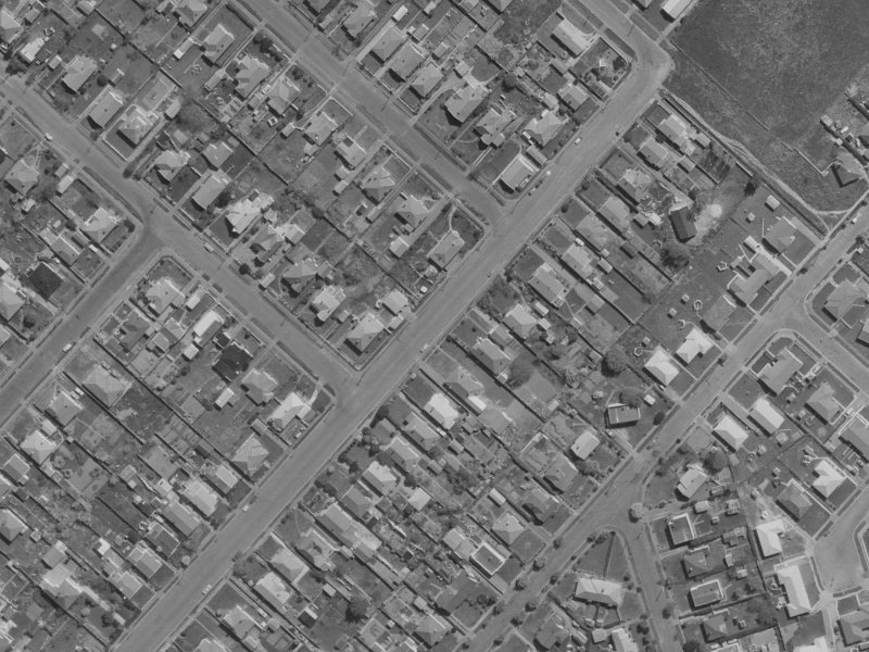 34 Chelsea Street from the air, 1970-1974