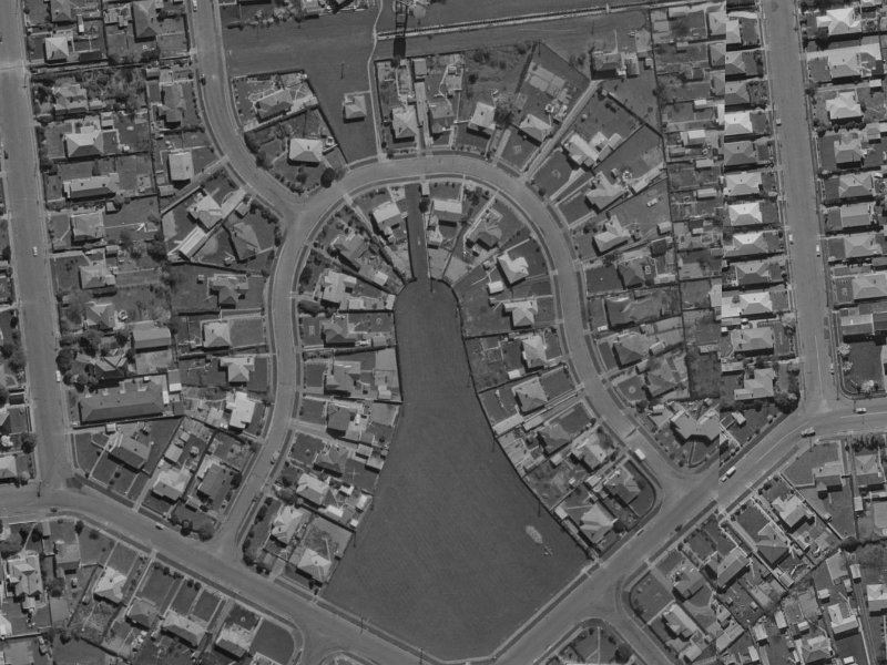 9A Piko Crescent from the air, 1970-1974