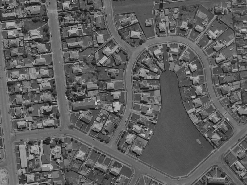 36 Piko Crescent from the air, 1970-1974
