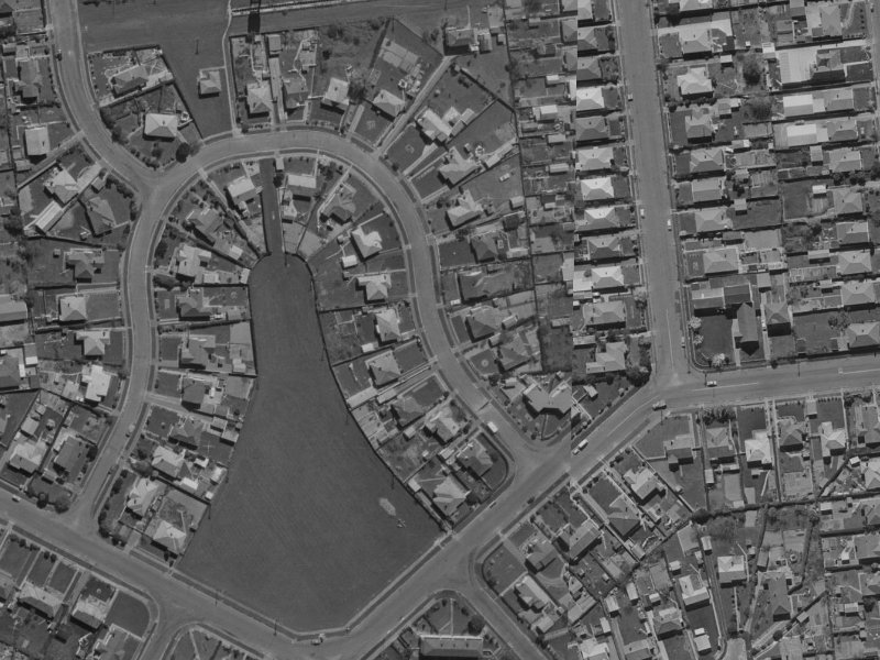 9 Piko Crescent from the air, 1970-1974
