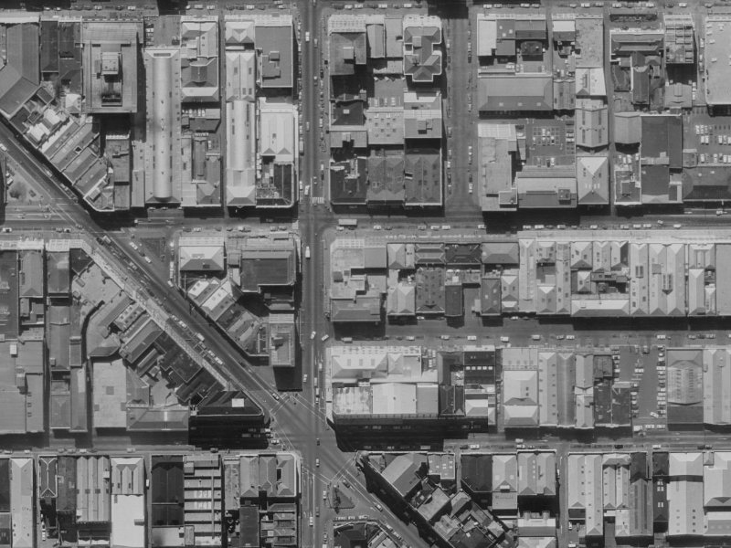 134 Manchester Street from the air, 1970-1974