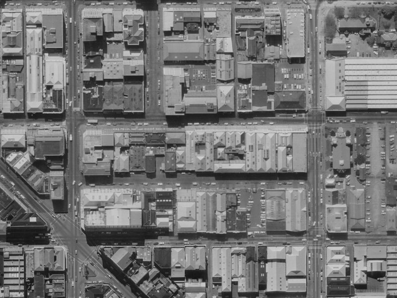 4/212 Cashel Street from the air, 1970-1974