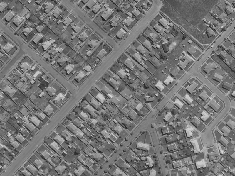 36 Chelsea Street from the air, 1970-1974