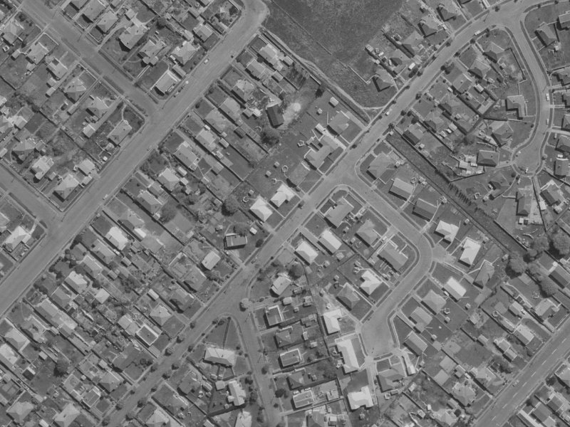 35 Jollie Street from the air, 1970-1974