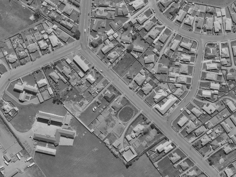 27 Craven Street from the air, 1970-1974
