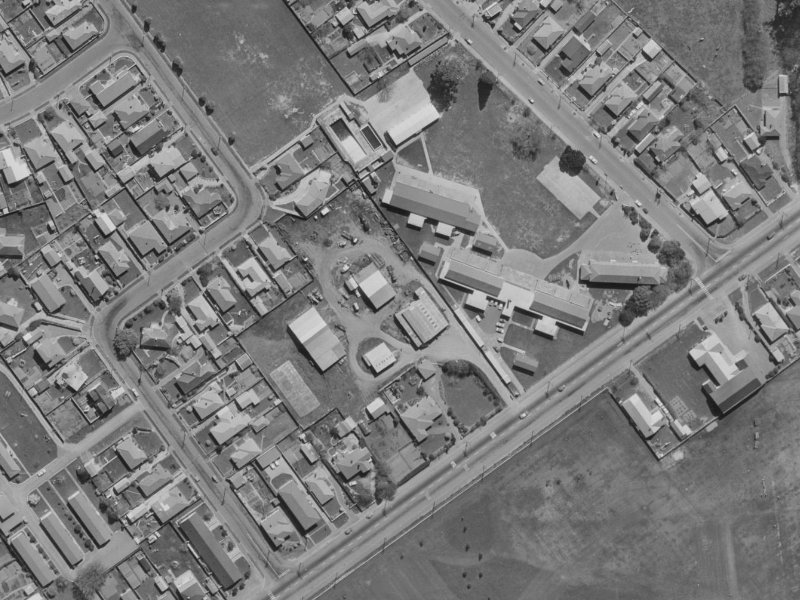 8 Bowman Place from the air, 1970-1974