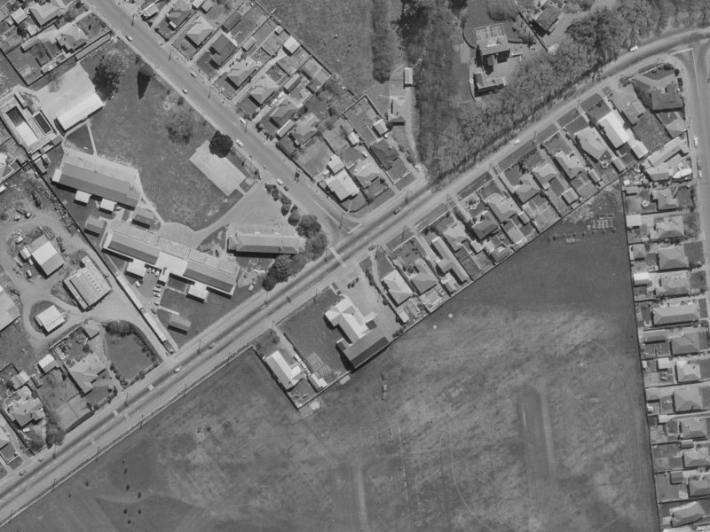 63 Main South Road from the air, 1970-1974