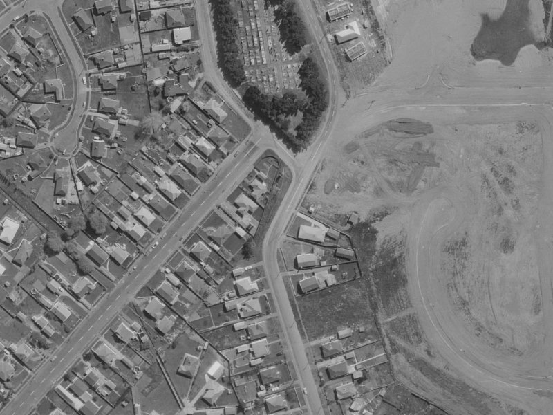70 McGregors Road from the air, 1970-1974