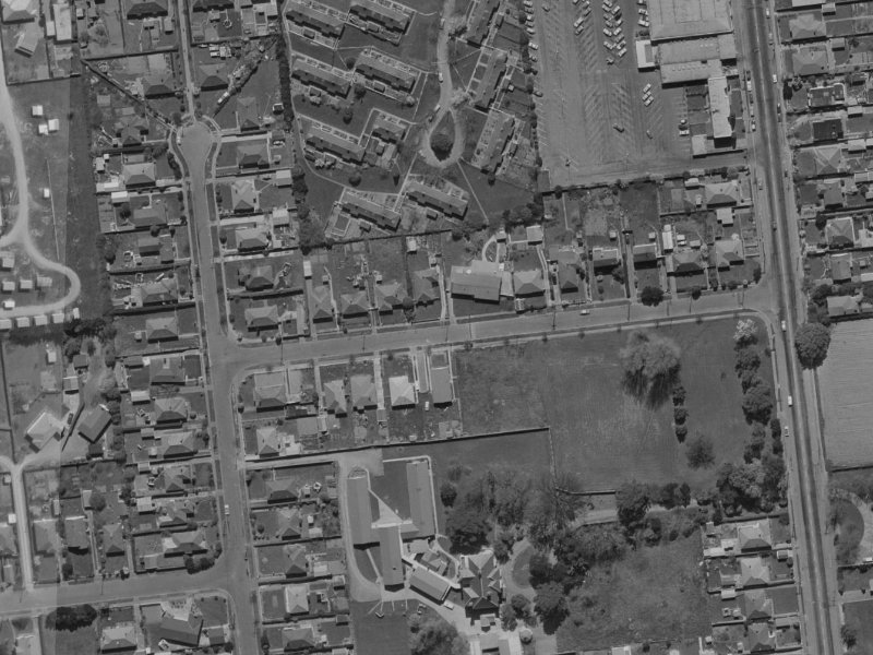 9 Haynes Avenue from the air, 1970-1974