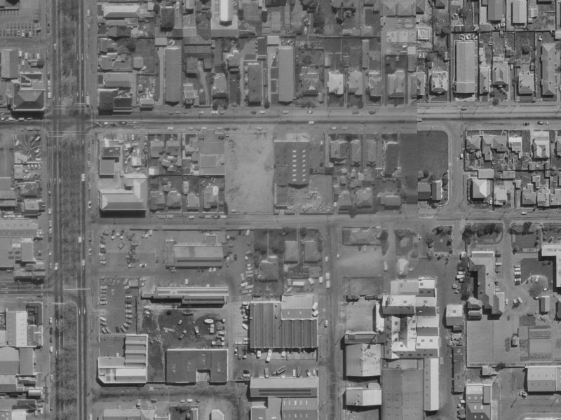 27 Essex Street from the air, 1970-1974