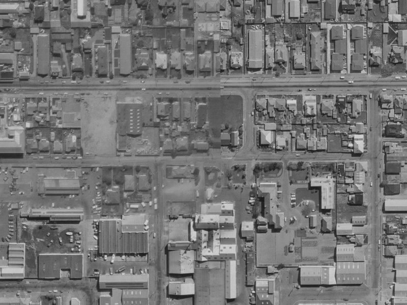 39 Essex Street from the air, 1970-1974