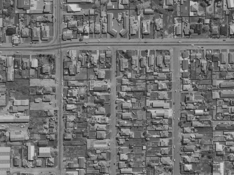 120 Nursery Road from the air, 1970-1974