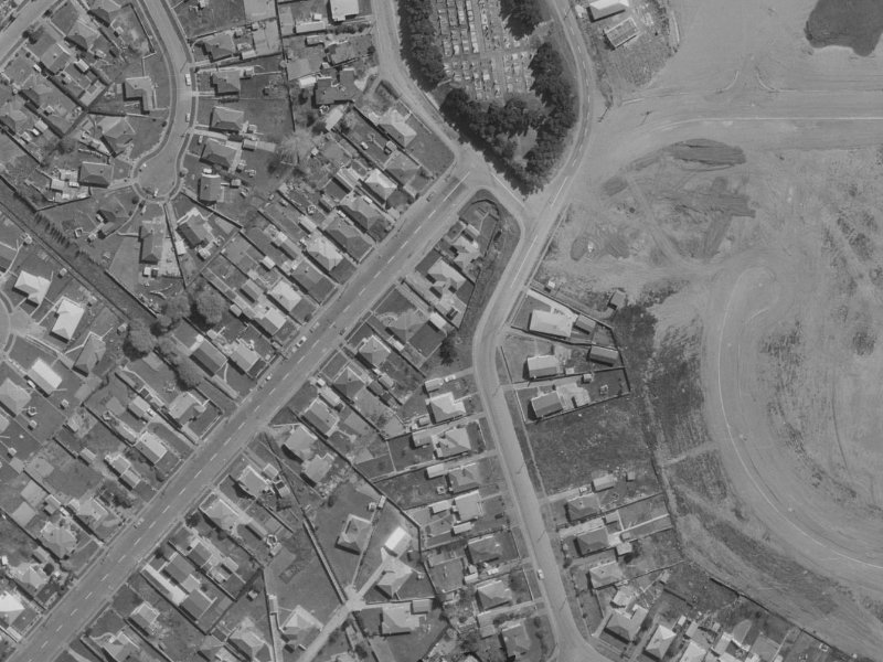 59 McGregors Road from the air, 1970-1974