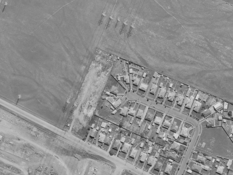 25 Matangi Street from the air, 1970-1974