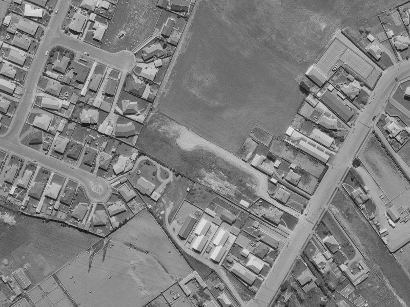 Sycamore Lane from the air, 1970-1974