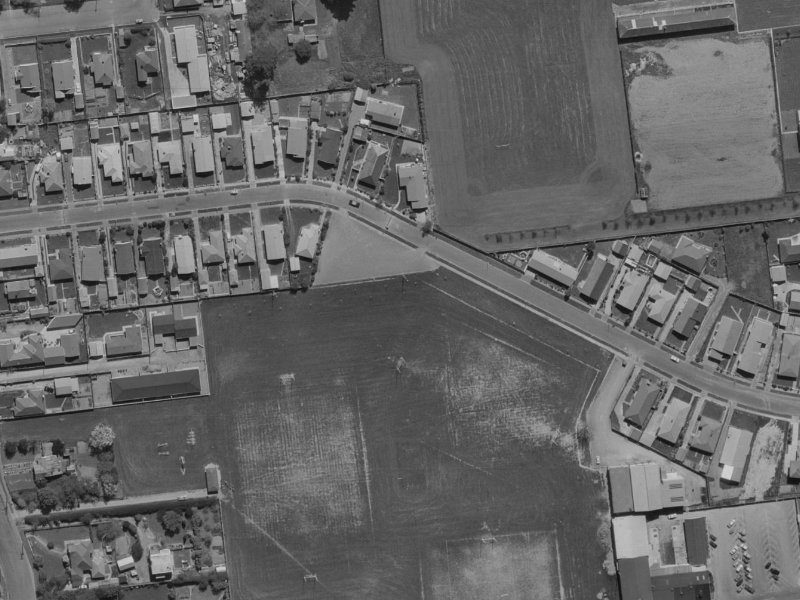 32 Lochee Road from the air, 1970-1974