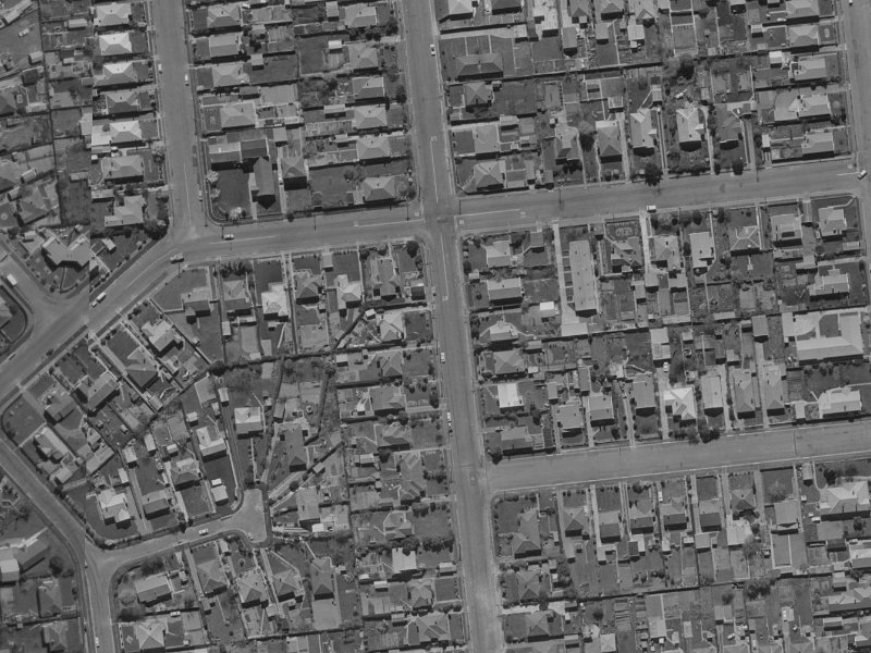 71 Wainui Street from the air, 1970-1974