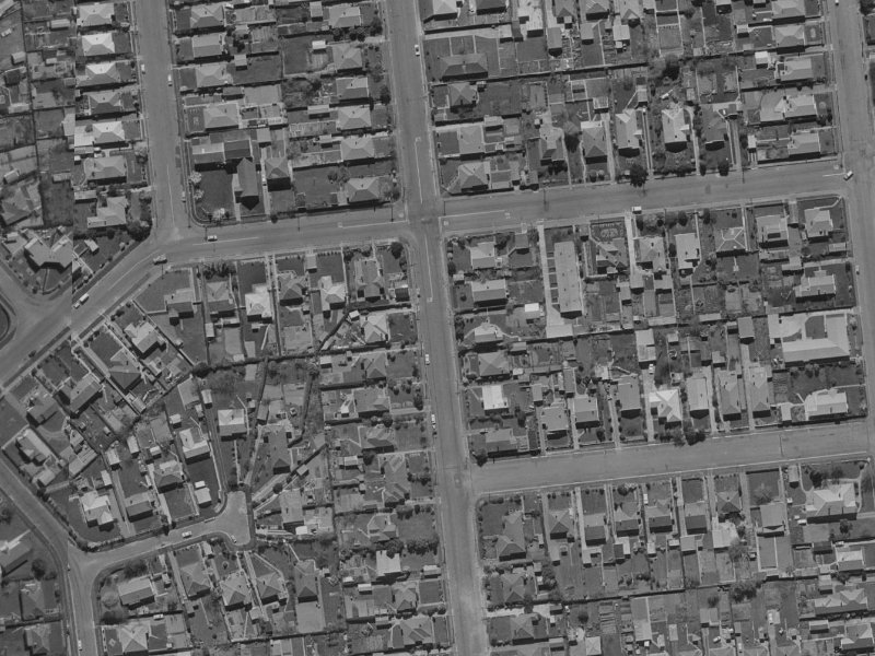 70A Wainui Street from the air, 1970-1974