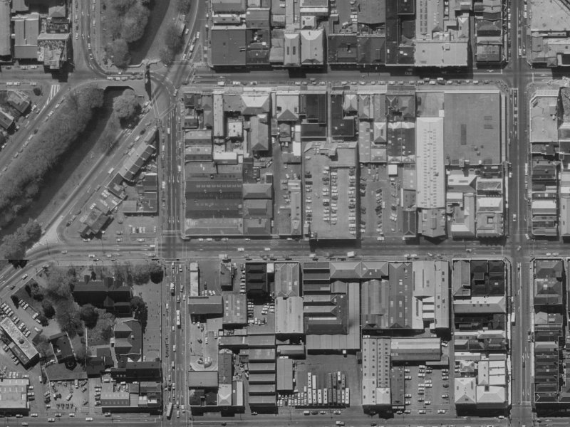 27 Lichfield Street from the air, 1970-1974