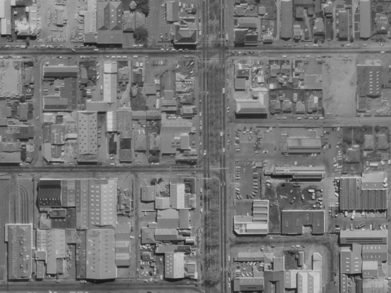109 Fitzgerald Avenue from the air, 1970-1974