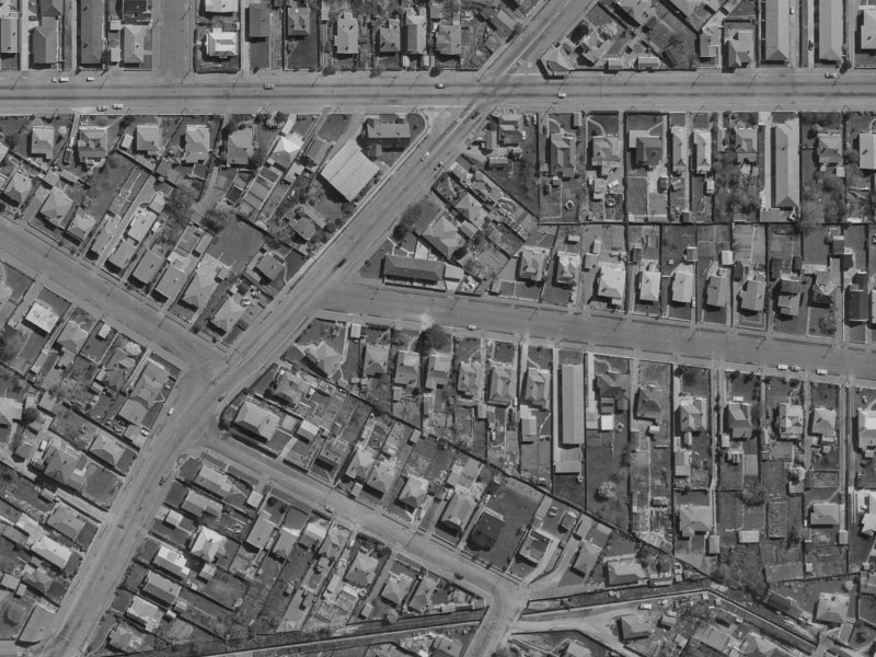 12 Wellington Street from the air, 1970-1974