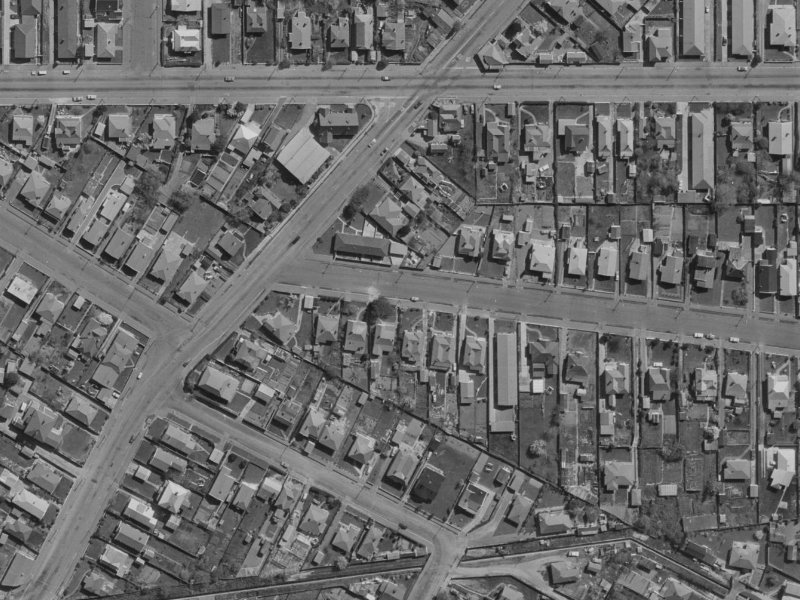12A Wellington Street from the air, 1970-1974