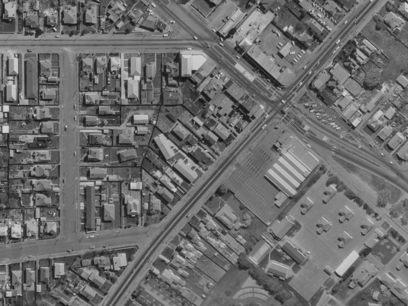 215 Aldwins Road from the air, 1970-1974