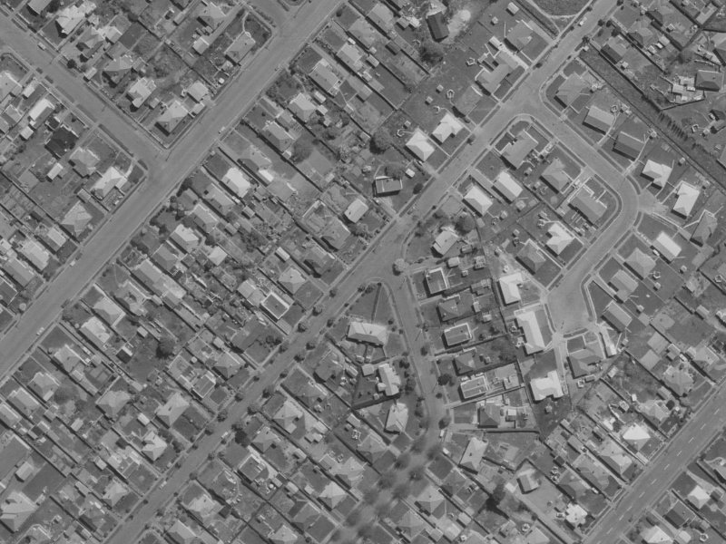 25 Jollie Street from the air, 1970-1974