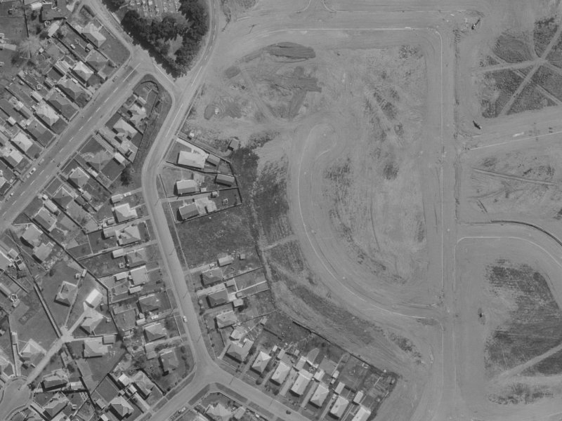 21 Pateke Place from the air, 1970-1974