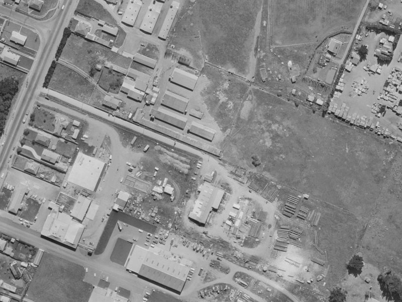 14 Halwyn Drive from the air, 1970-1974