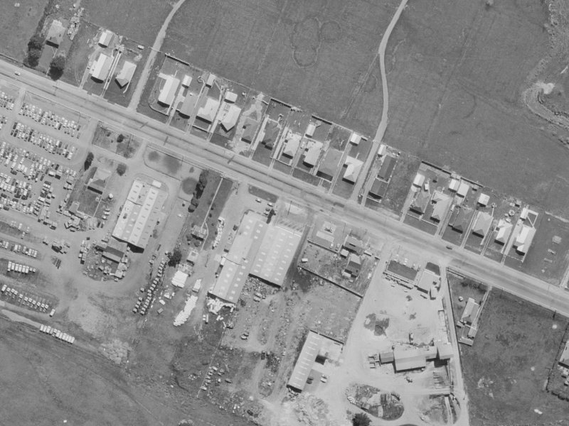 49a Buchanans Road from the air, 1970-1974