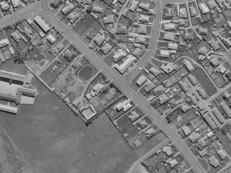 19 Craven Street from the air, 1970-1974