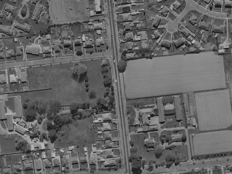 33 Hansons Lane from the air, 1970-1974