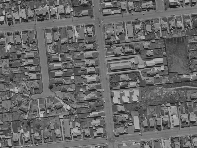 45 Division Street from the air, 1970-1974