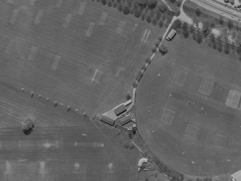 79 Riccarton Avenue from the air, 1970-1974