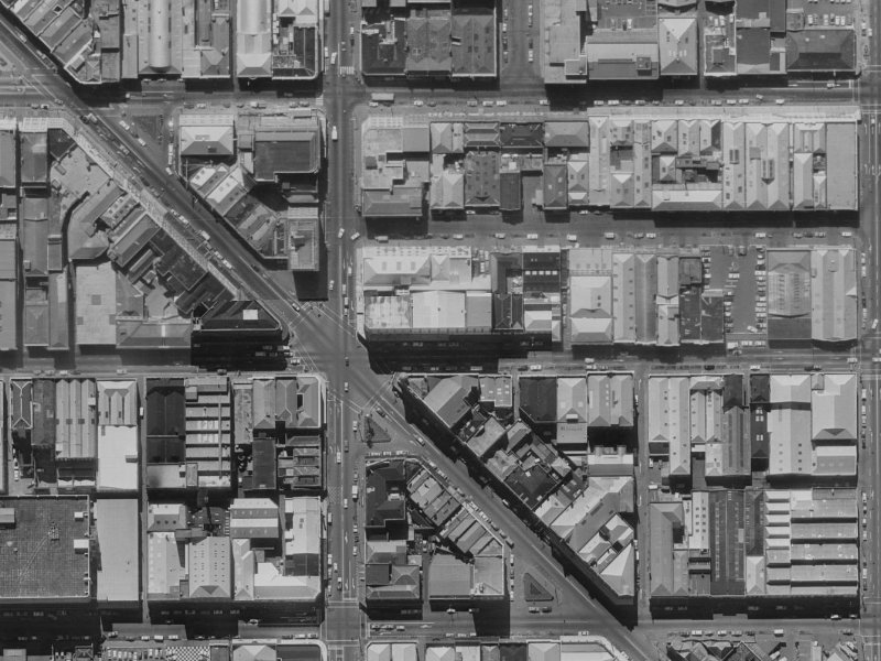 107 Lichfield Street from the air, 1970-1974