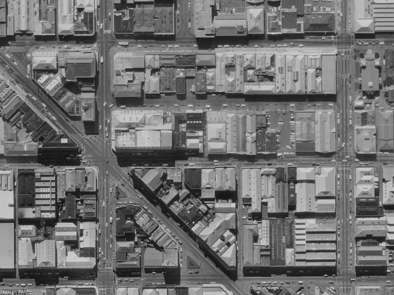 115 Lichfield Street from the air, 1970-1974