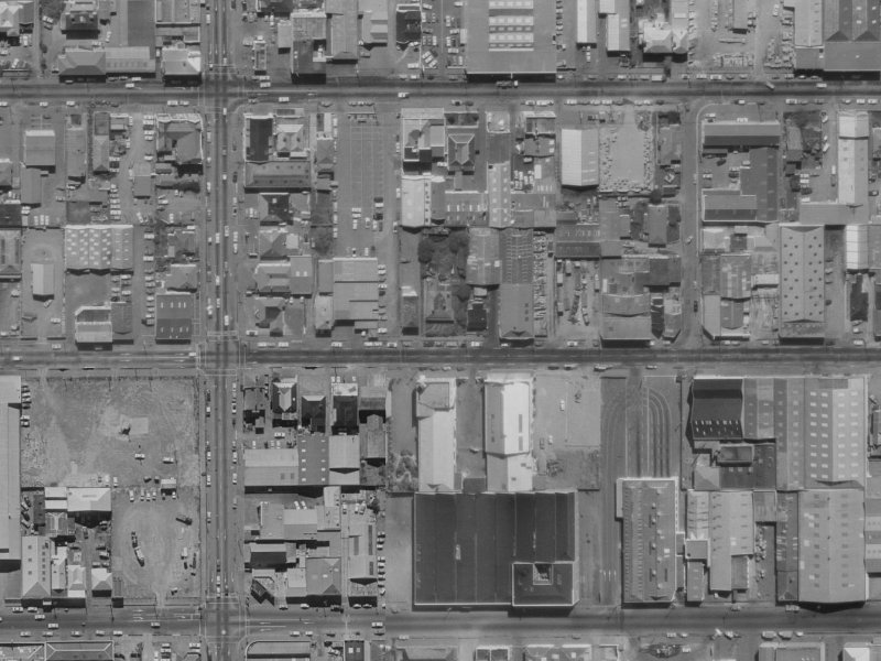205 Lichfield Street from the air, 1970-1974