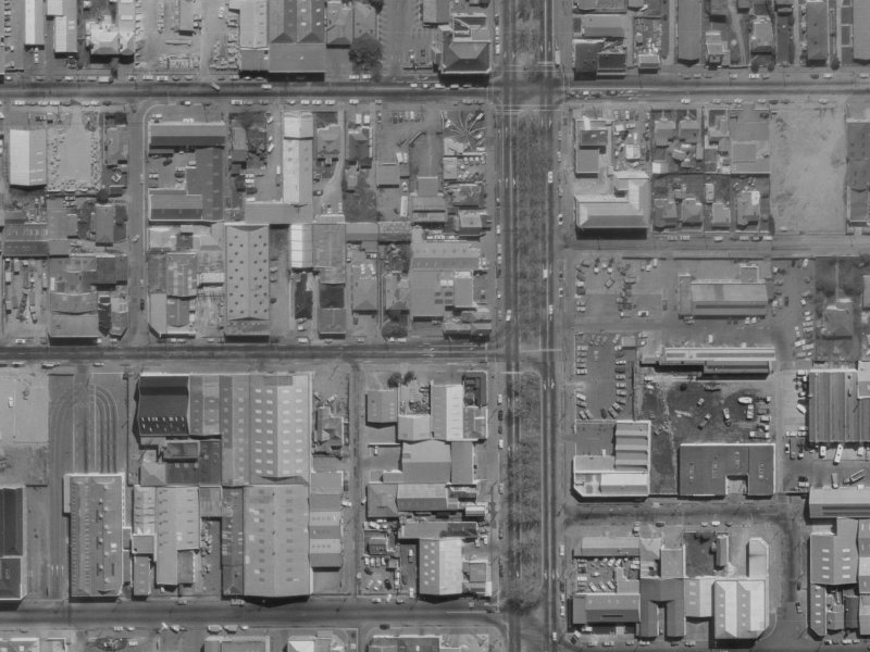253 Lichfield Street from the air, 1970-1974