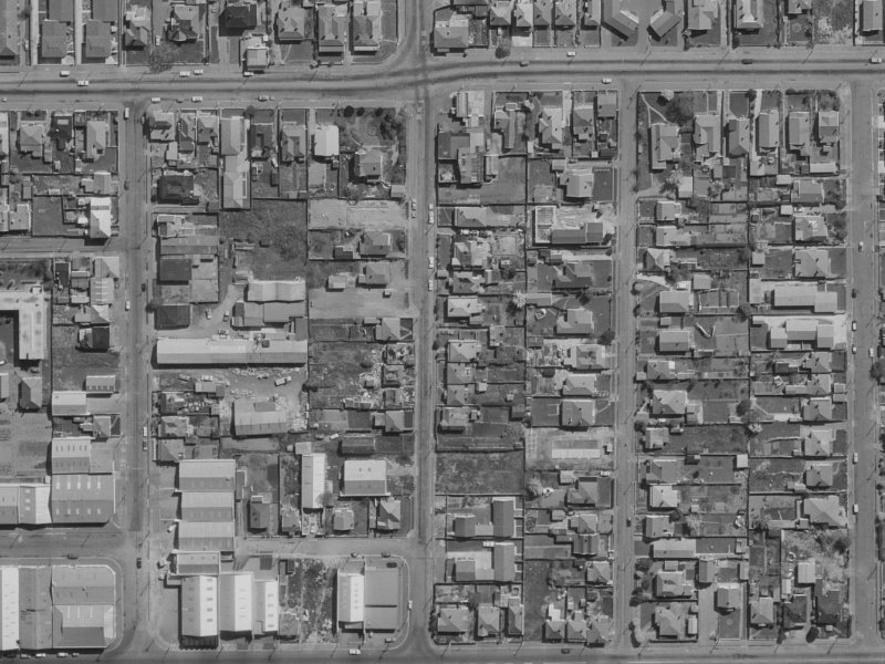26 Stanmore Road from the air, 1970-1974