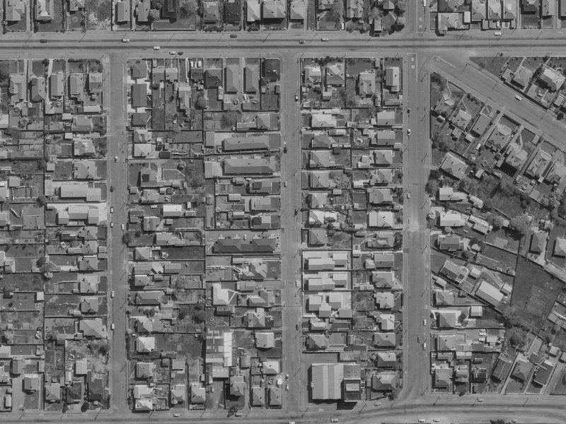27 Suffolk Street from the air, 1970-1974