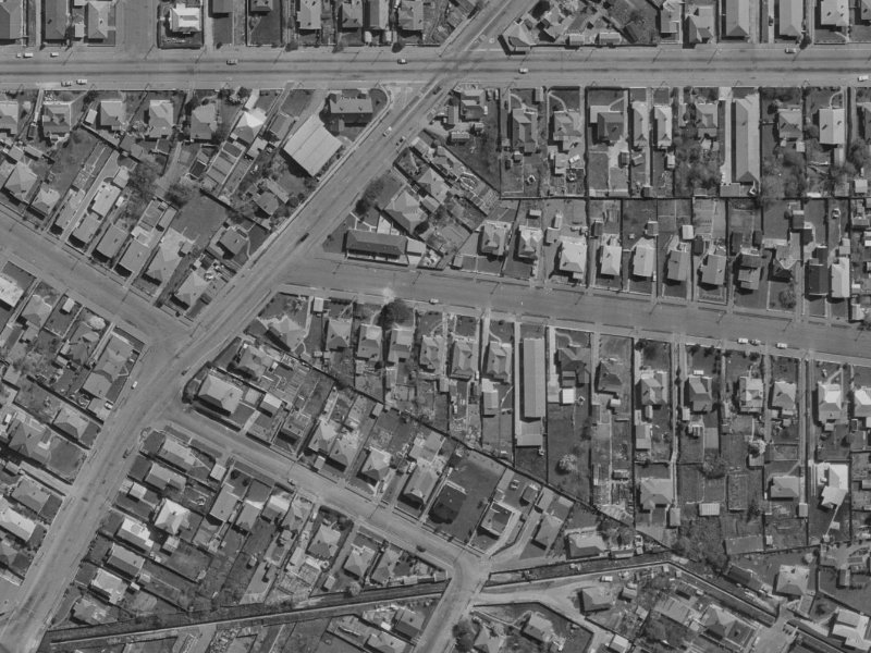 14 Wellington Street from the air, 1970-1974