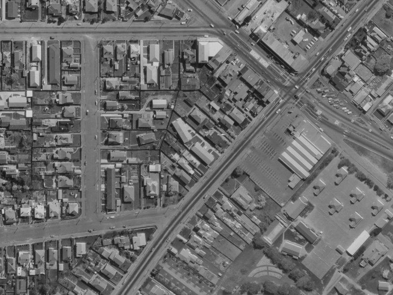 211 Aldwins Road from the air, 1970-1974