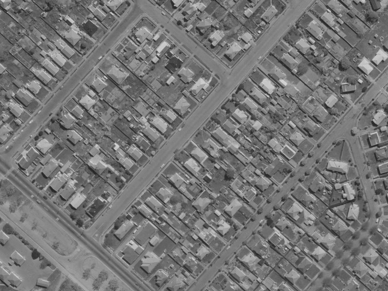 18 Chelsea Street from the air, 1970-1974