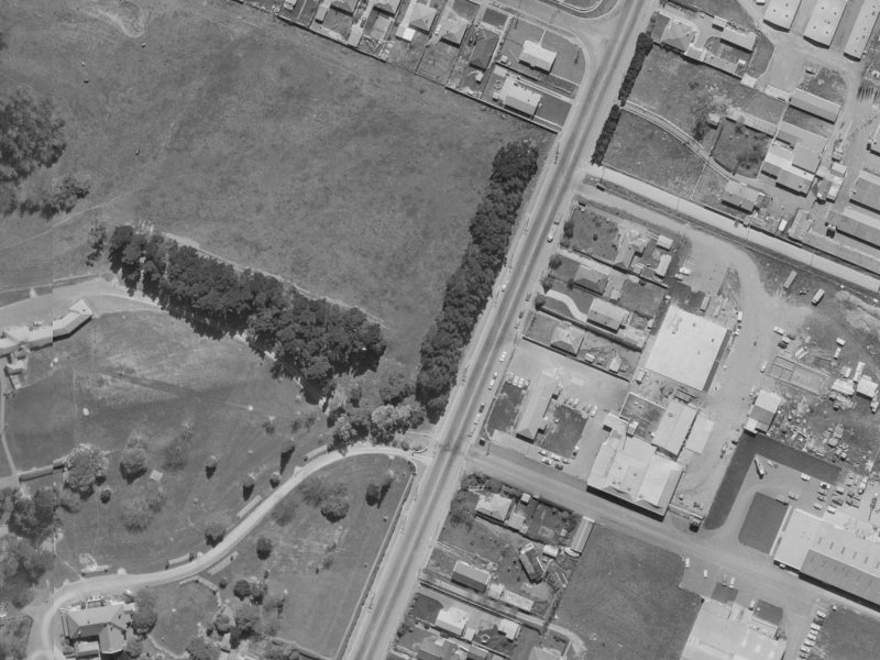 1 Bella Rosa Drive from the air, 1970-1974