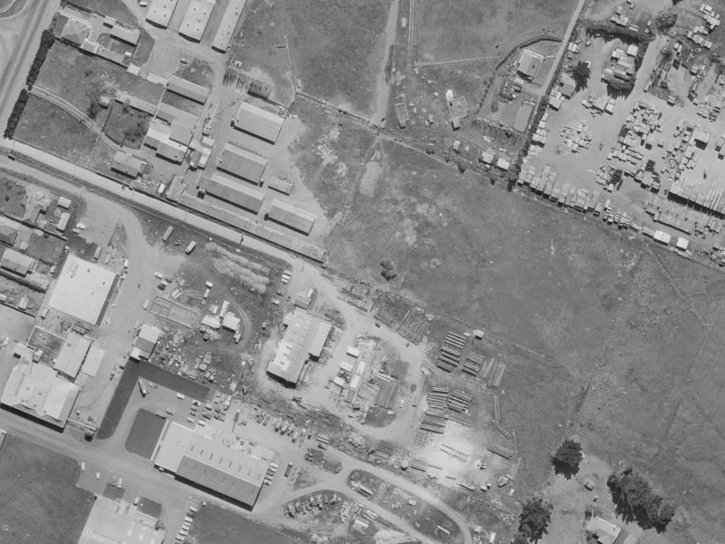 20 Halwyn Drive from the air, 1970-1974